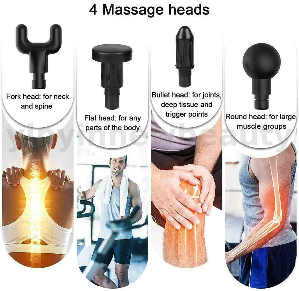 Massager Gun - Elecric Ball Muscle Massager For Neck & Back Discomfort